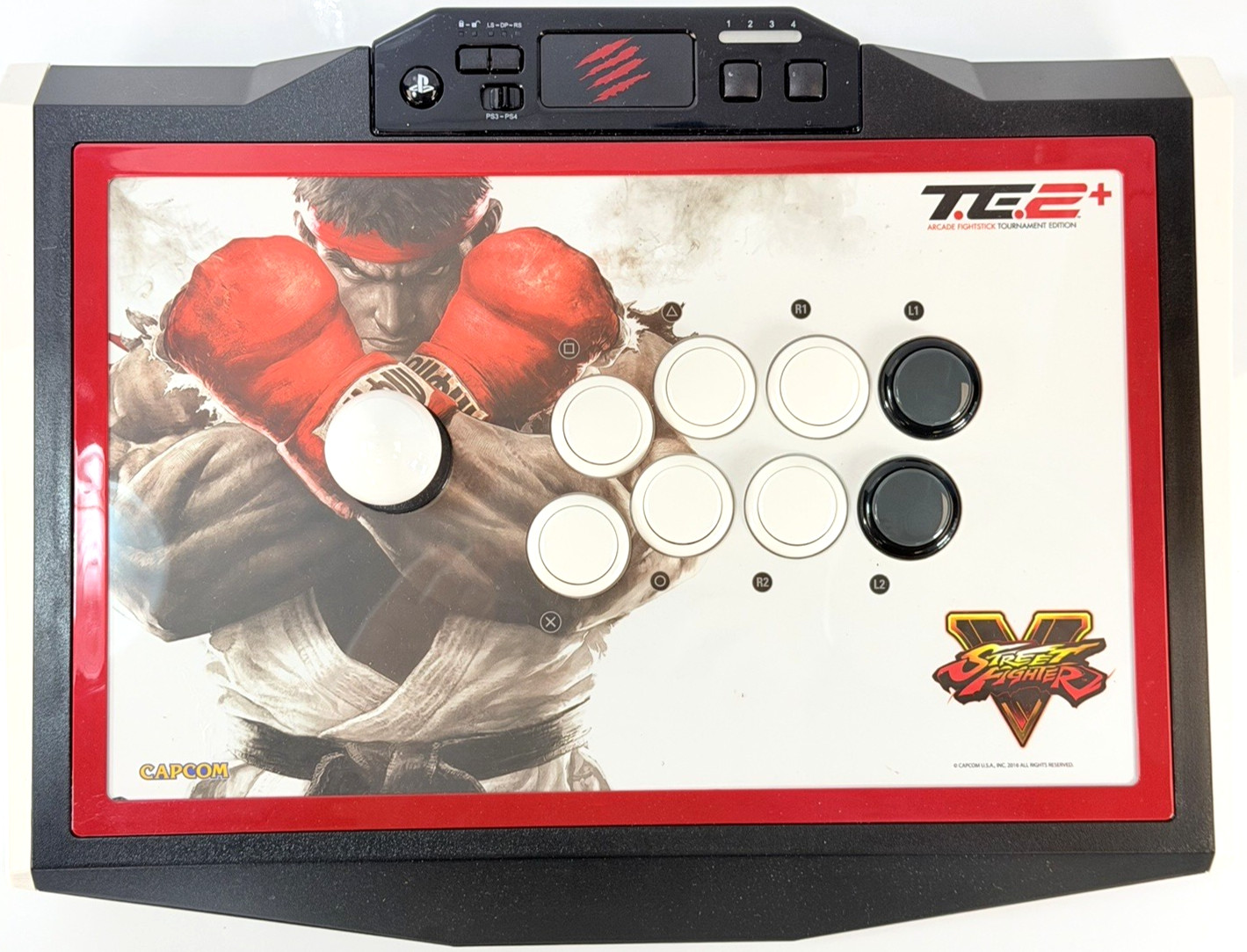 [MAD CATZ] Street Fighter V Arcade Fight Stick Tournament Edition 2+ for PS3/4