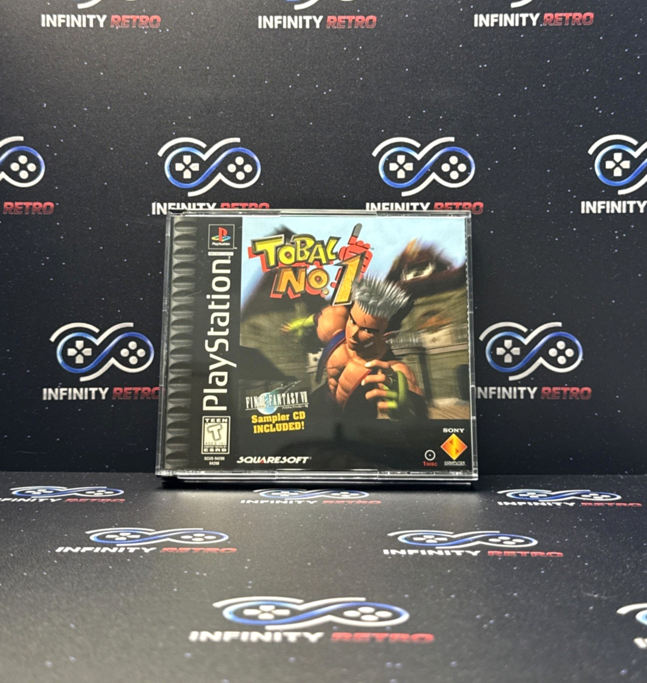 Tobal No. 1 Sony PlayStation 1 PS1 CIB With Sampler CD Refurbished & Tested