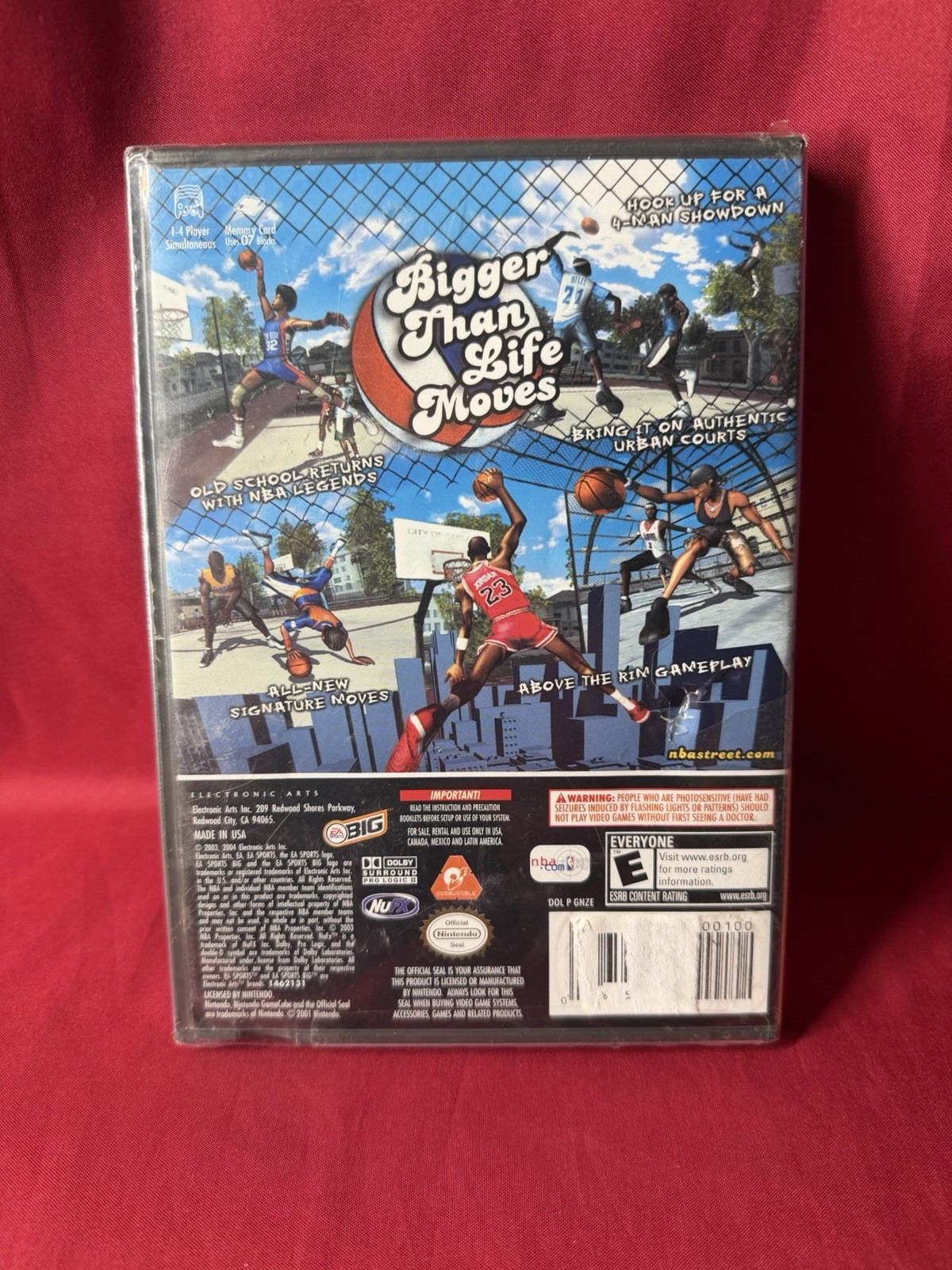 NBA Street Vol. 2 (Gamecube) – NEW SEALED – Some Stickers And Damage – See Pics