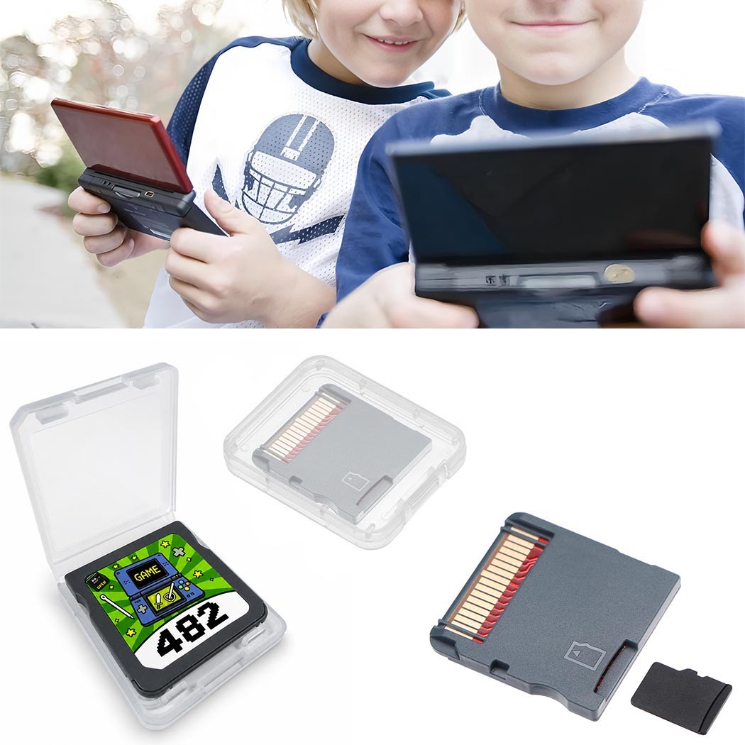 Nintendo DS Lite Console Handheld System Cleaned Tested New Black Case Reneweds