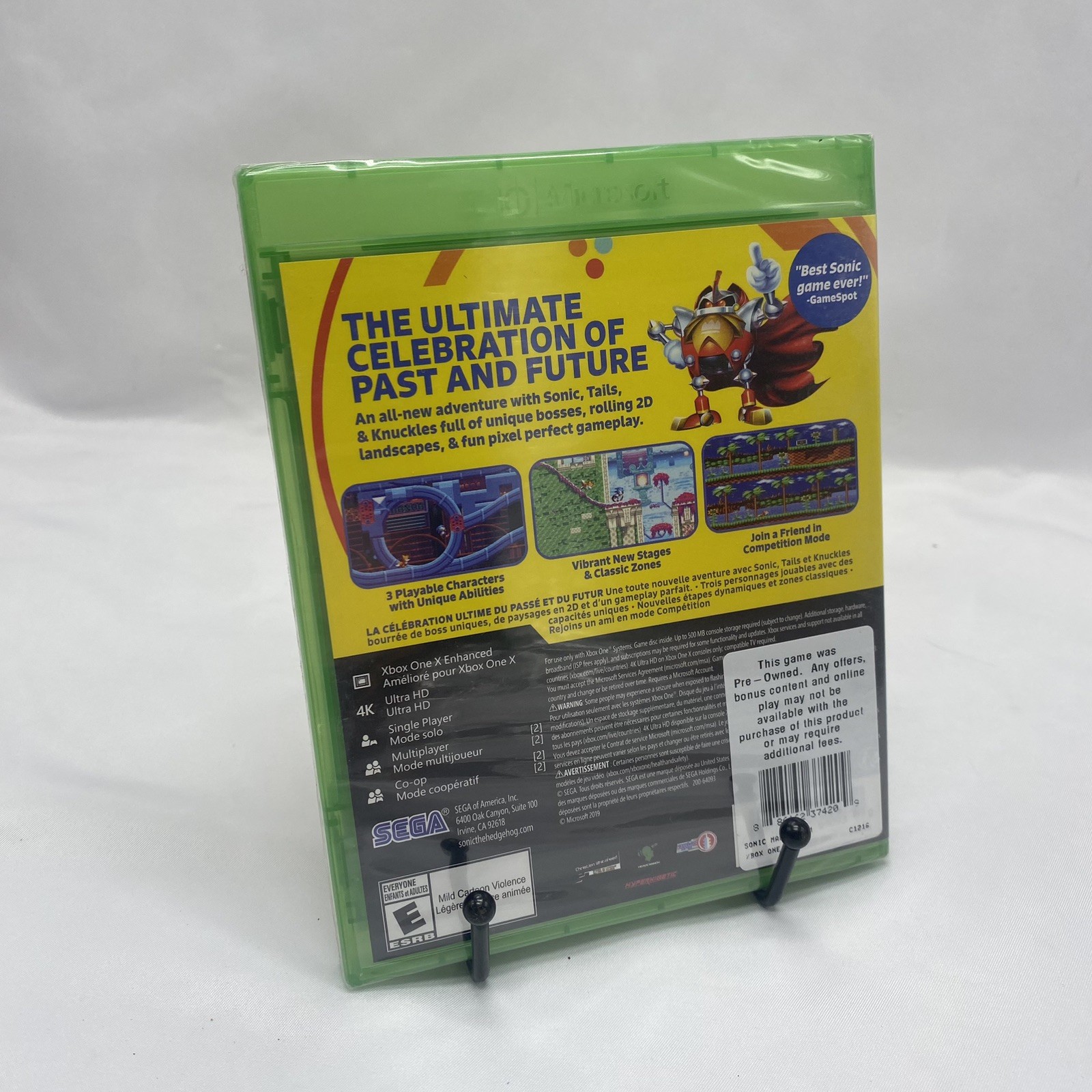 Sonic Mania Plus Microsoft Xbox One 2018 – Refurbished
