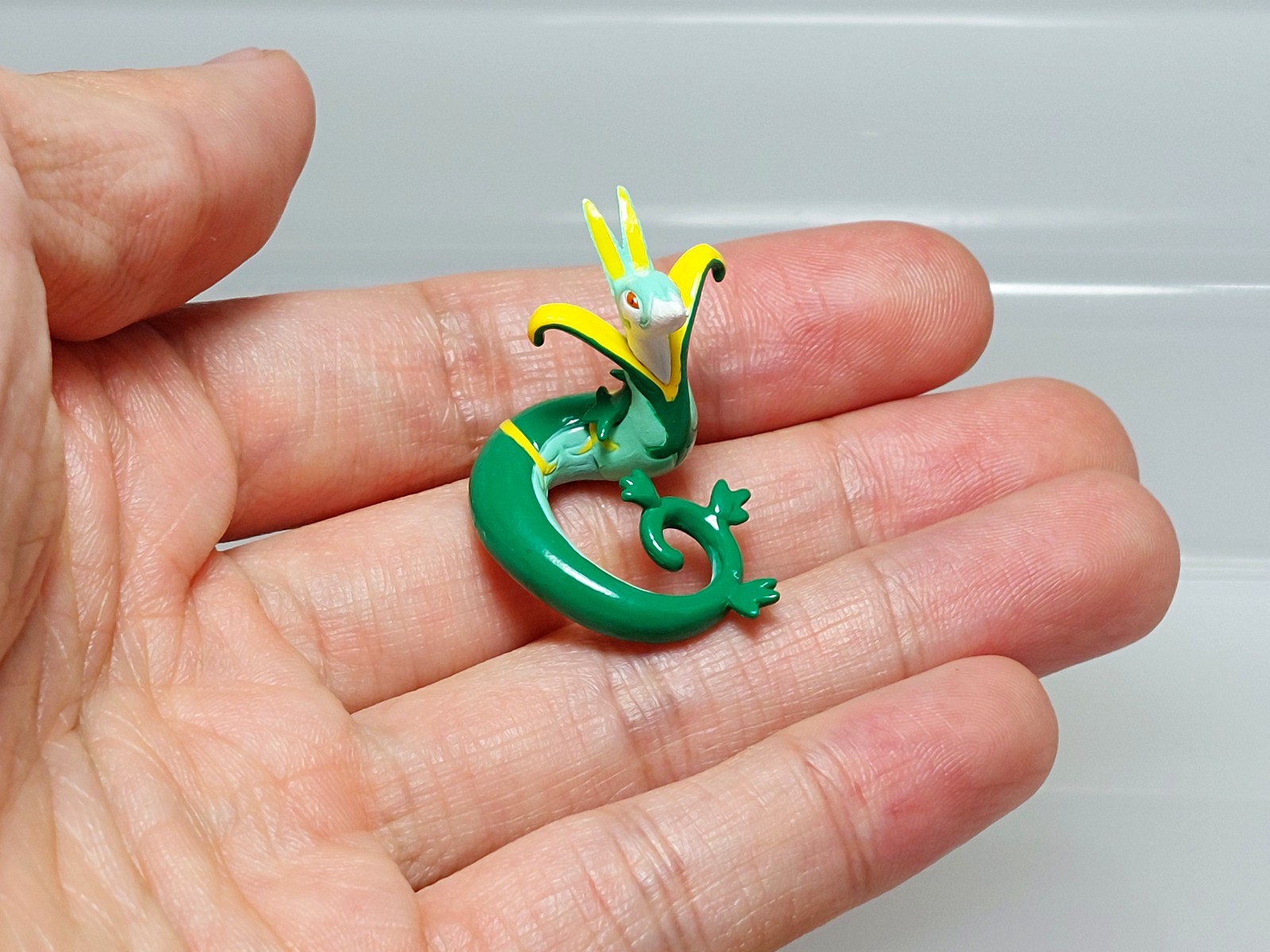 Samurott Emboar Serperior Pokemon KeshiPoke Figure Ensky Japan F06 0.8-0.9in