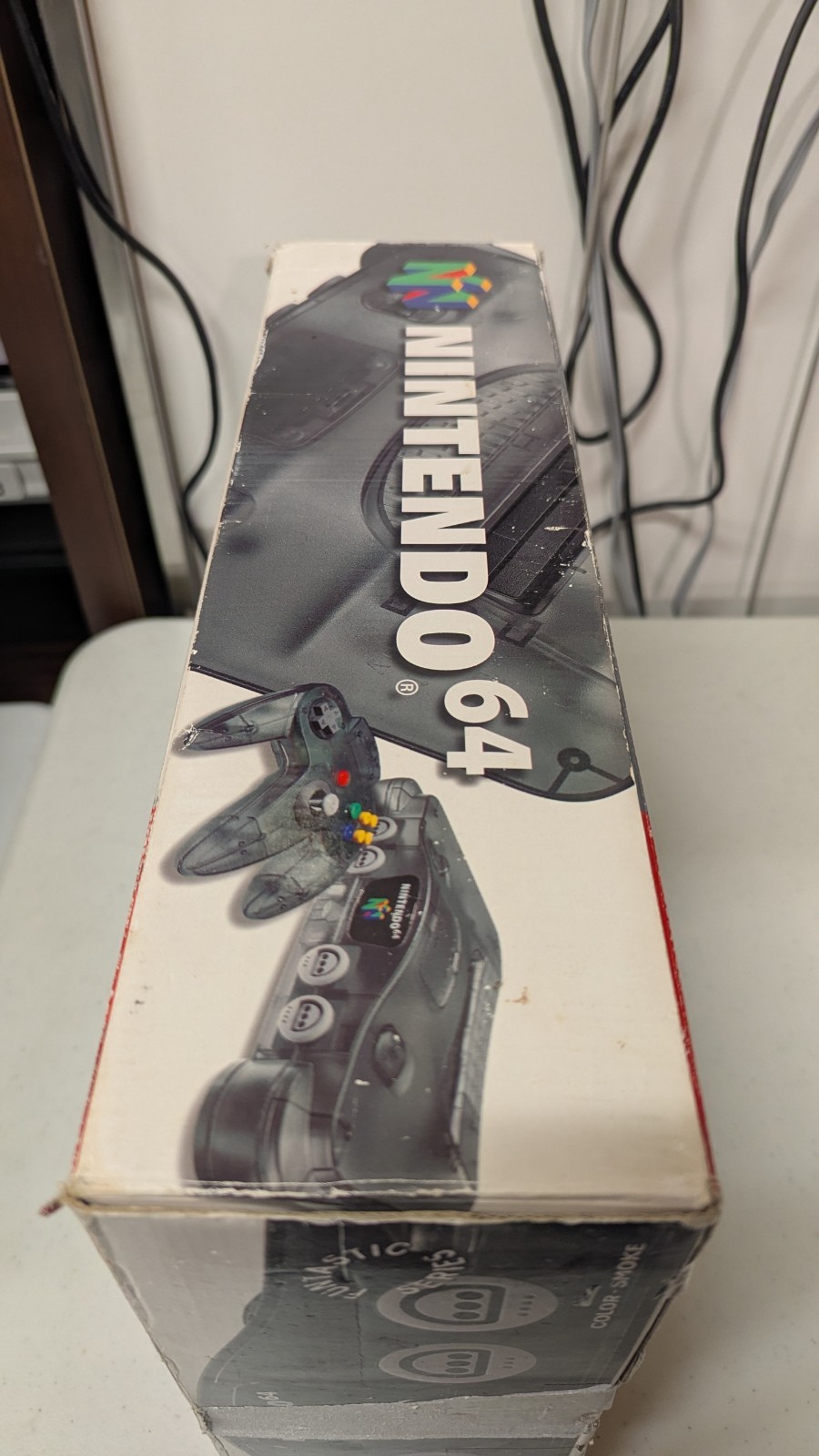 Smoke Black Grey Nintendo 64 Console System Complete Box CIB NUS-001 NTSC N64