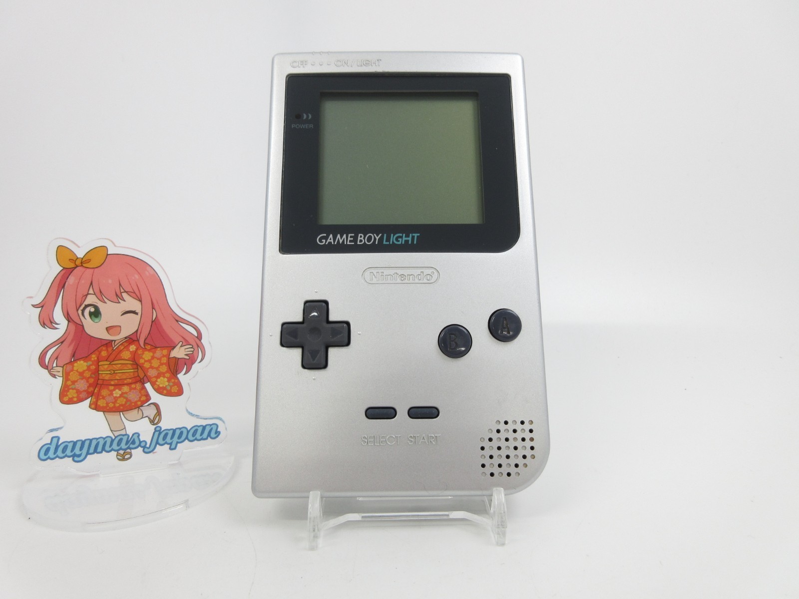【Very Good】Nintendo Gameboy Light Silver Console Only #DEN2/08/0623/01