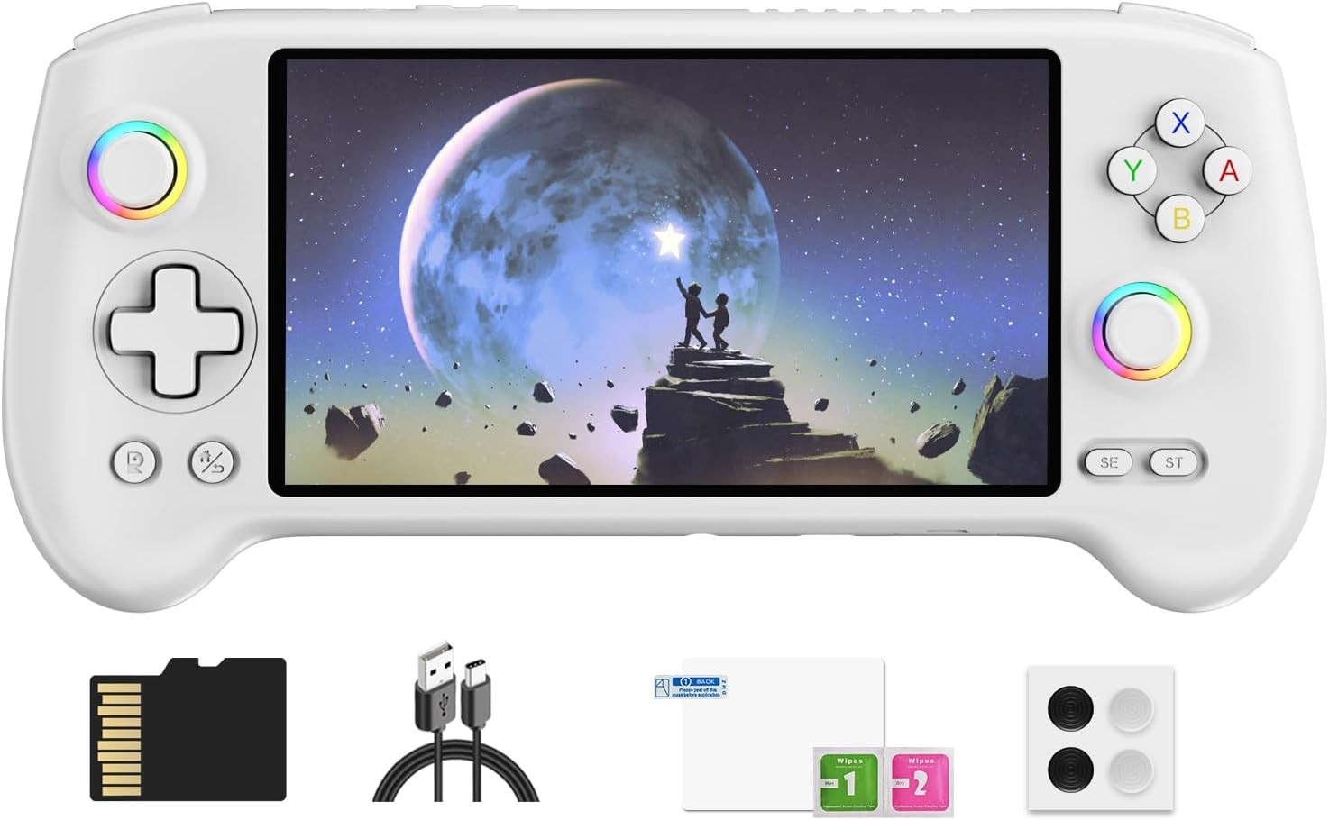 Android 14 Handheld Gaming Console RG557 5.48