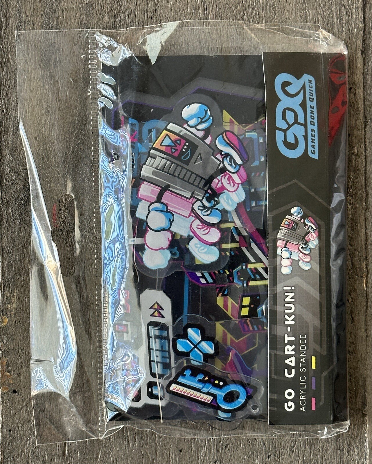 Games Done Quick Go Cart-Kun Acrylic Standee – Brand New Sealed