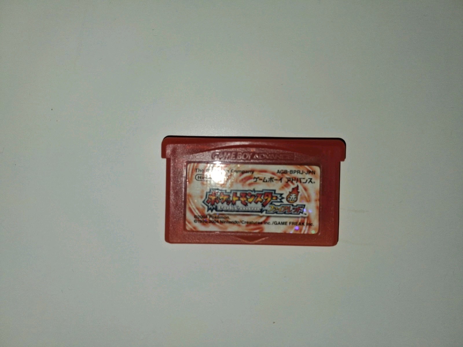 Japanese Pokemon FireRed With Case Us Seller