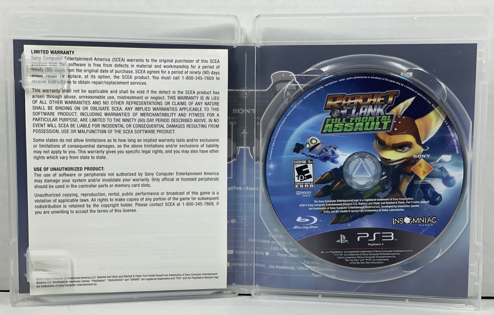 Ratchet & Clank Collection PlayStation 3 LOT of 4 Games – Tested Clean Discs