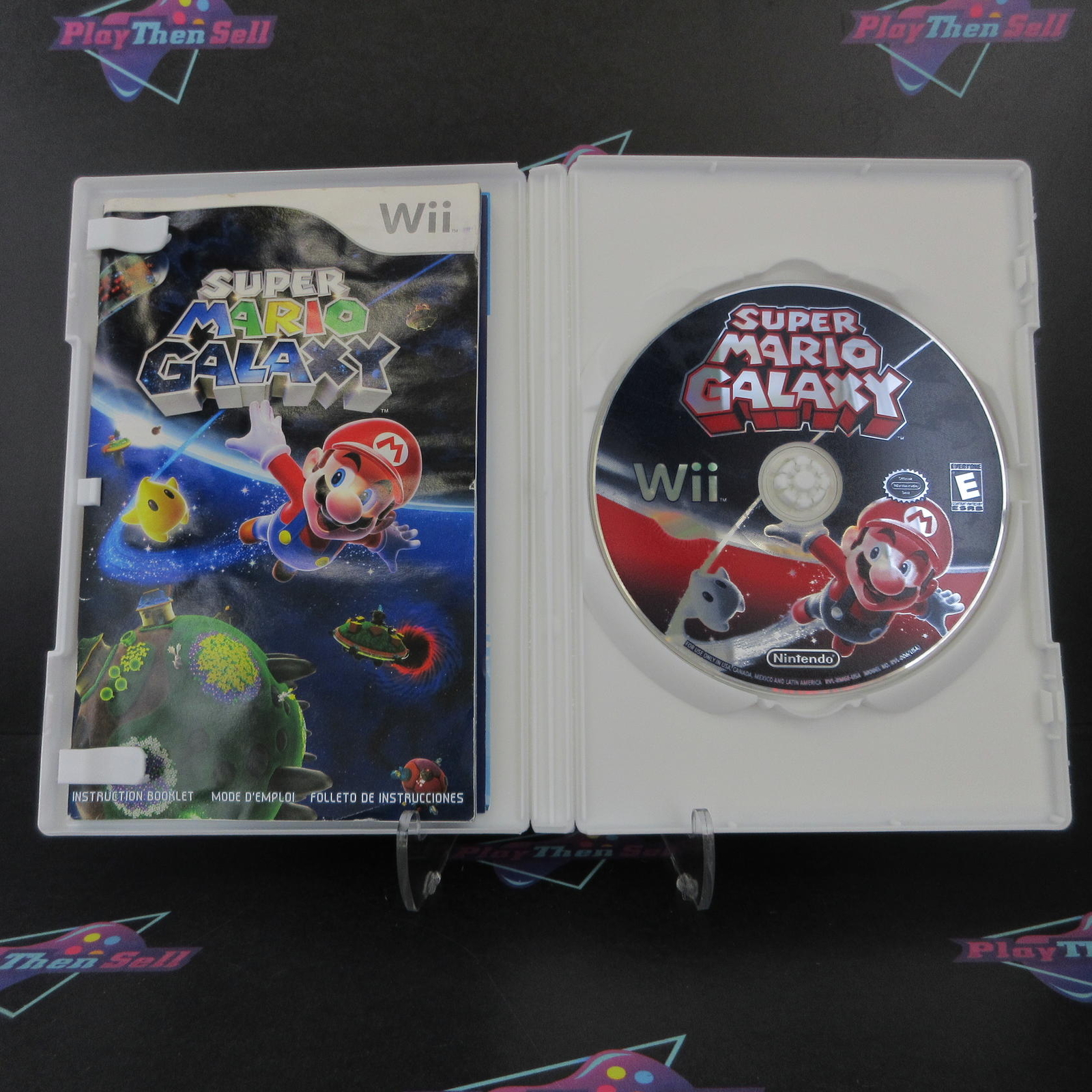 Super Mario Galaxy Nintendo Wii Complete – 1 Year Warranty VG