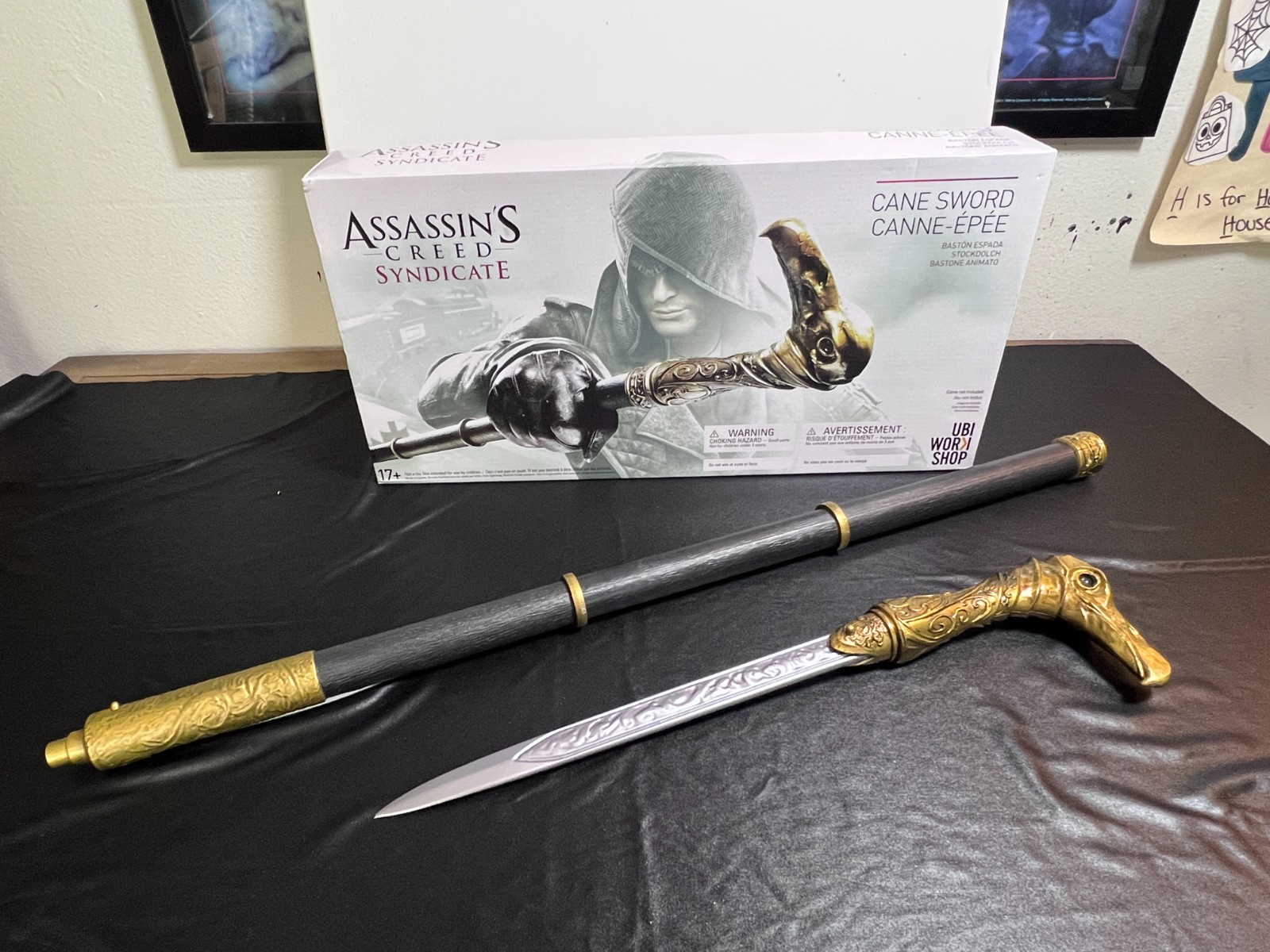 Assassin’s Creed Syndicate Cane Sword Prop Replica – Slightly Used with Box