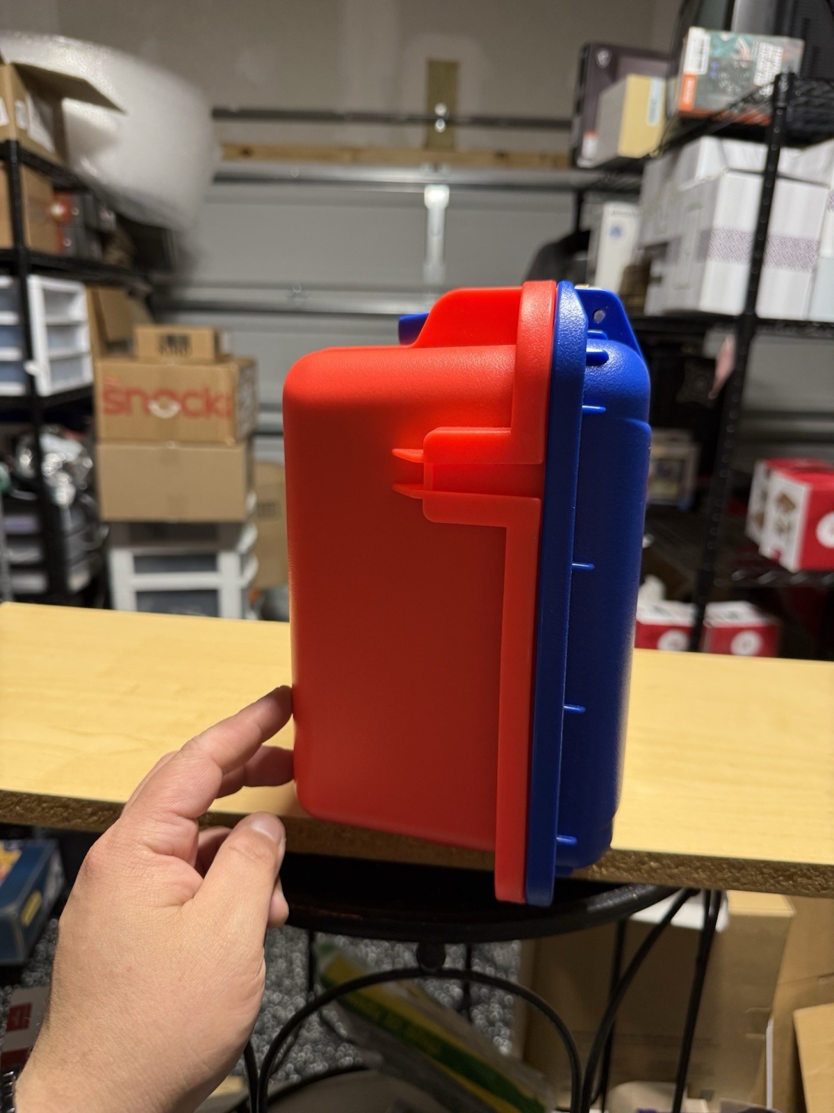 STARTRC Games Hard Shell Water-Resistant Case Blue Red Yellow for Switch 2