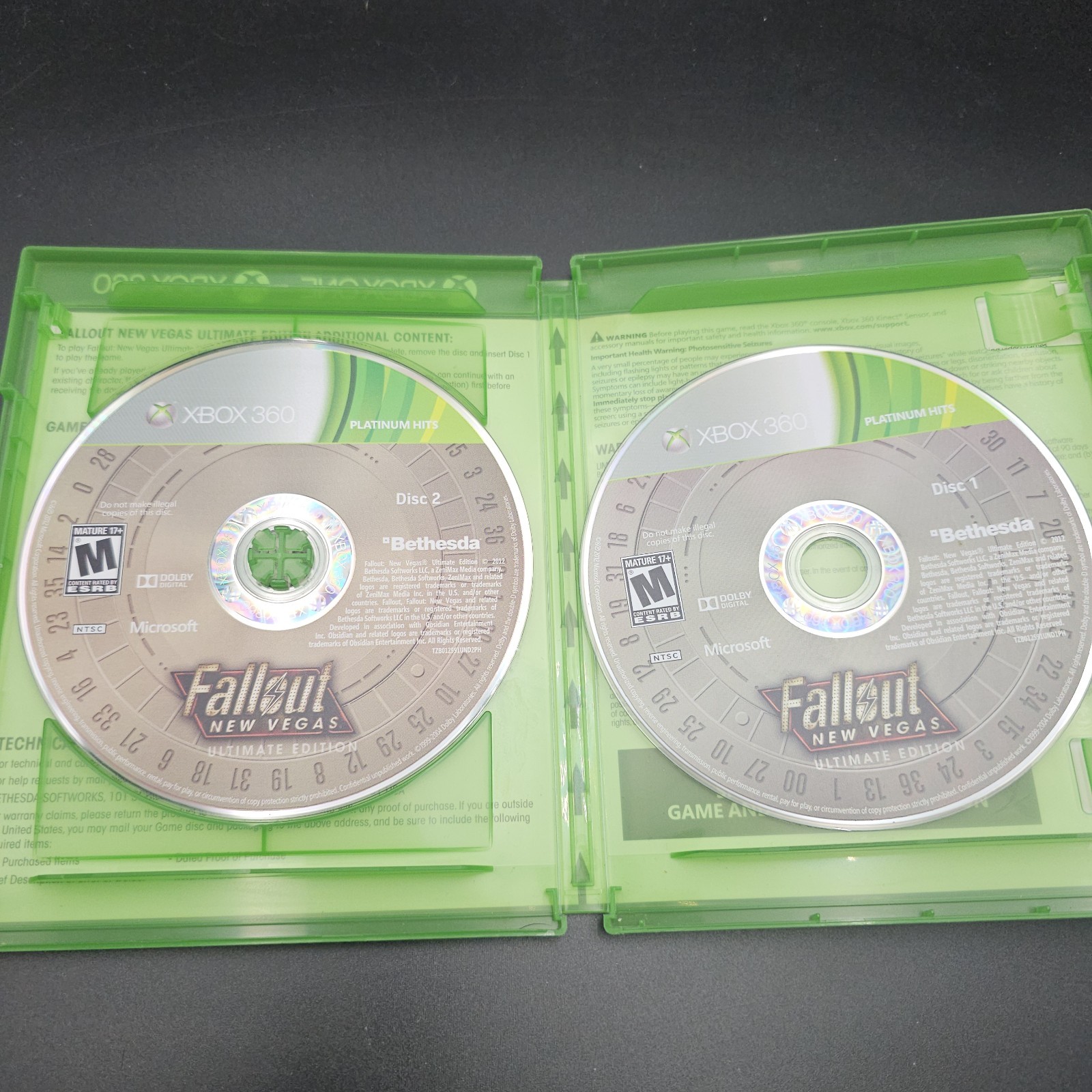 Fallout: New Vegas – Ultimate Edition Xbox One 360, Xbox 360 (2012) CIB