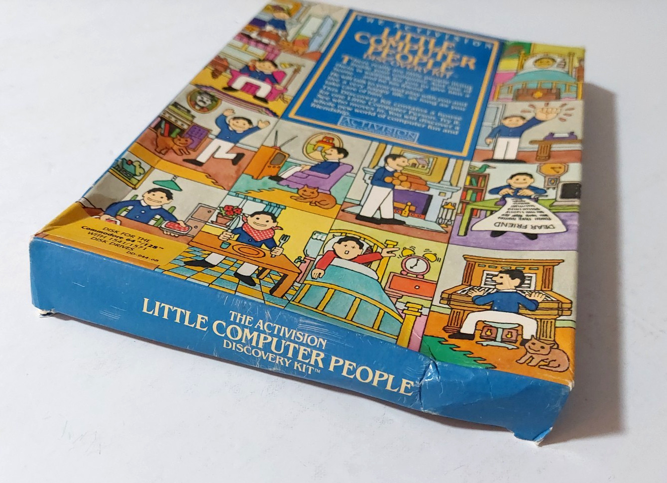 Little Computer People Discovery Kit Commodore 64 Floppy In Box Manual Untested