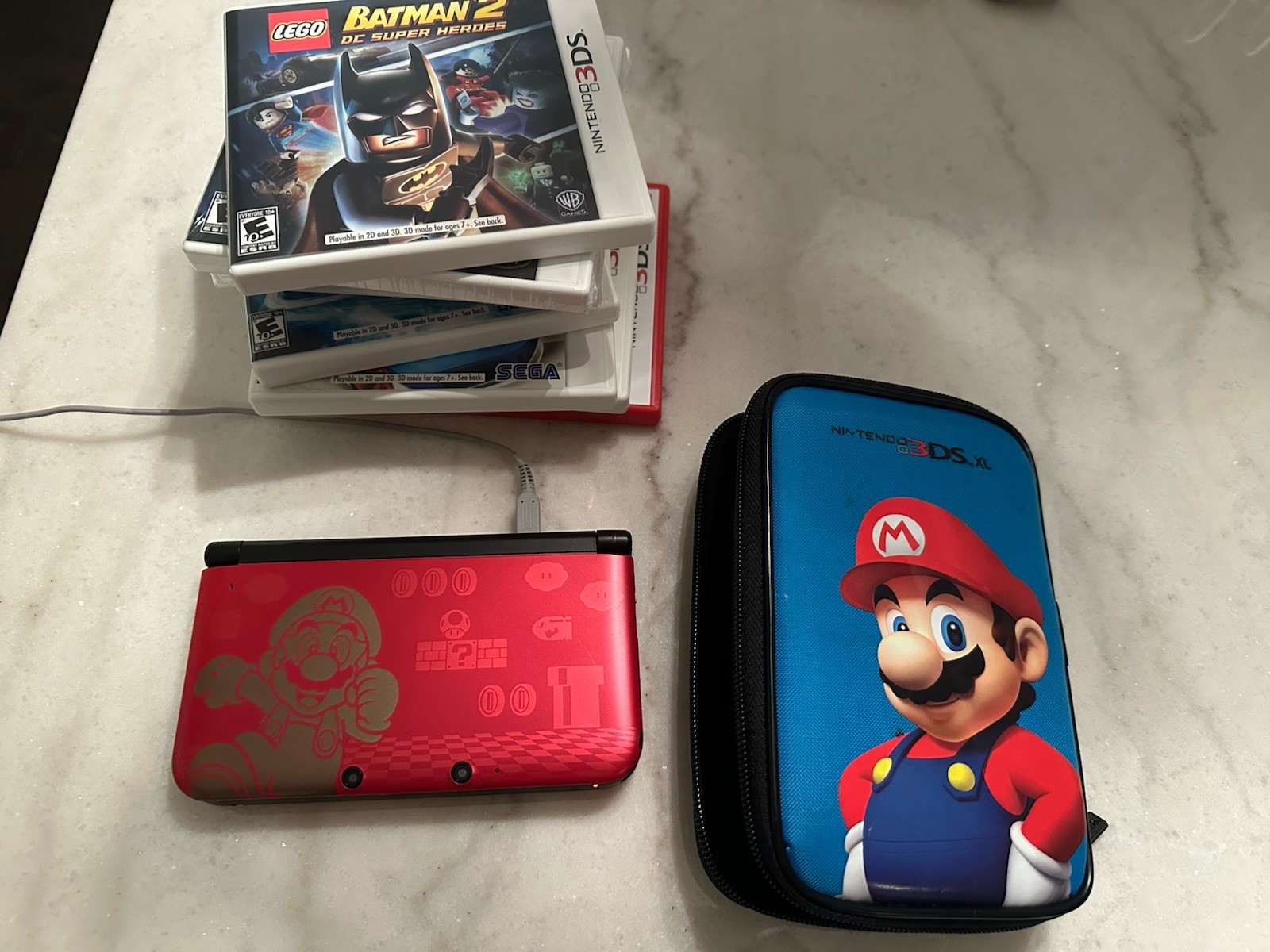 Nintendo 3DS XL Black Handheld System Wi-Fi Capability