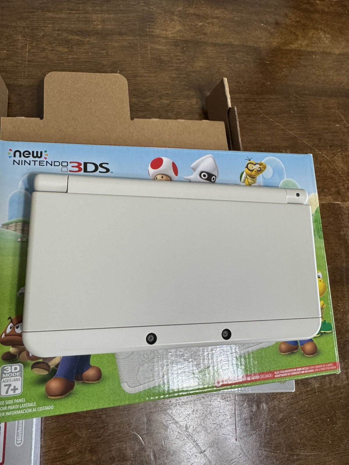 New Nintendo 3DS White Super Mario Black Friday Edition Console