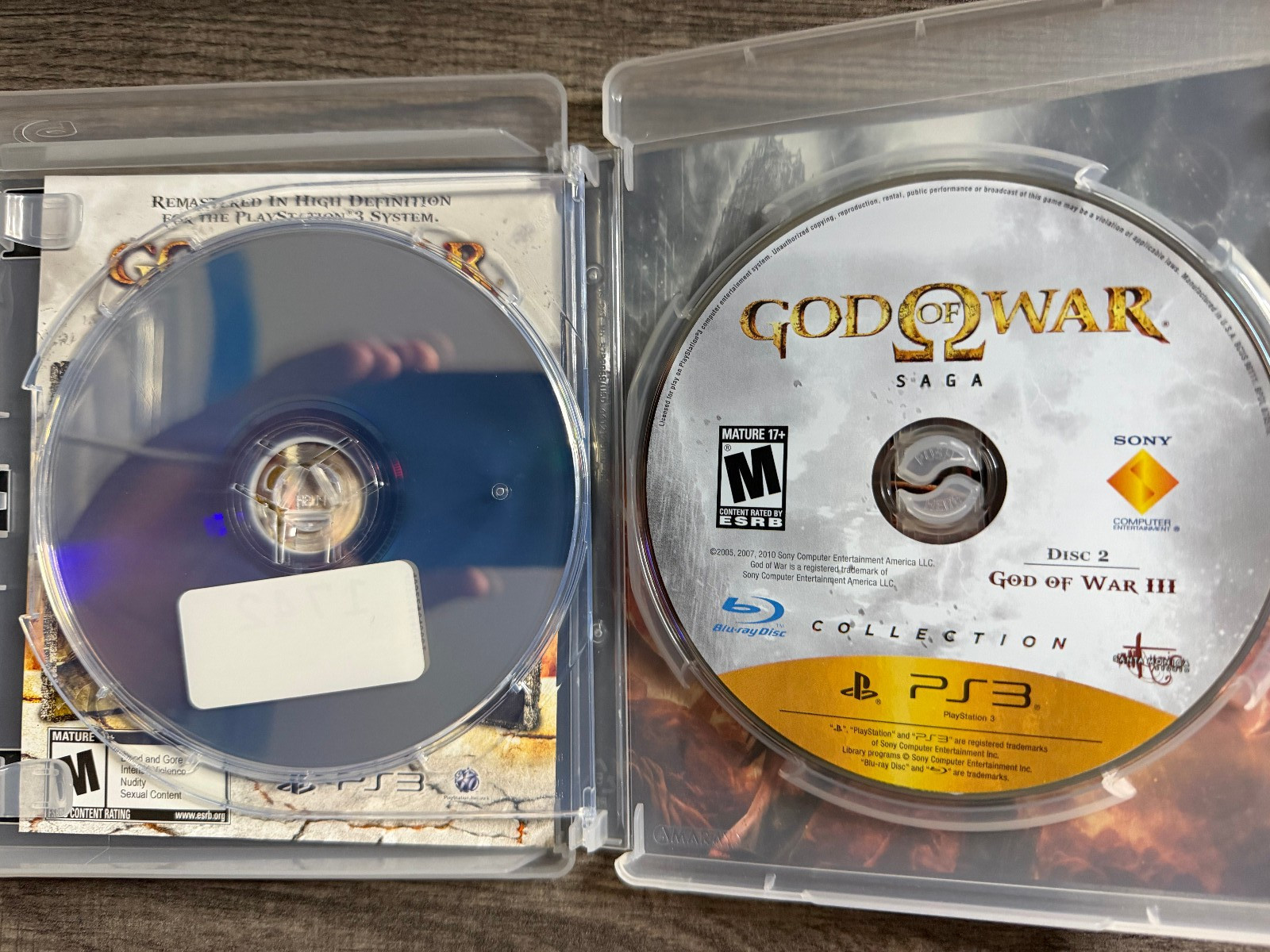 God of War Saga – Sony Playstation 3 PS3 – Acceptable Condition