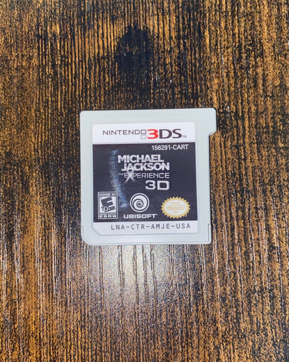 Michael Jackson The Experience 3D (3DS, 2011, CIB)