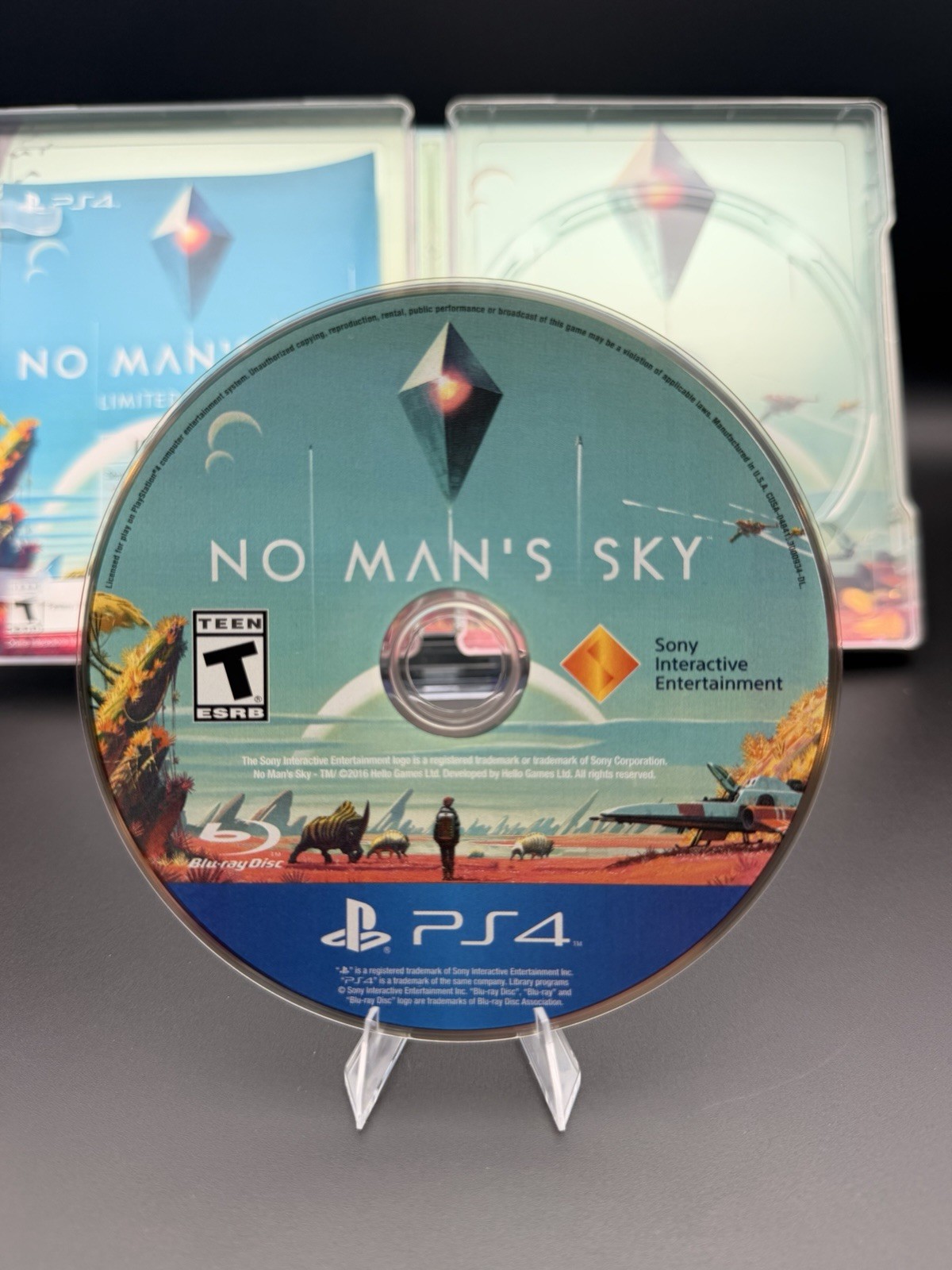 No Man’s Sky Limited Edition Sony Playstation 4 Game Collector Box Set PS4 Art
