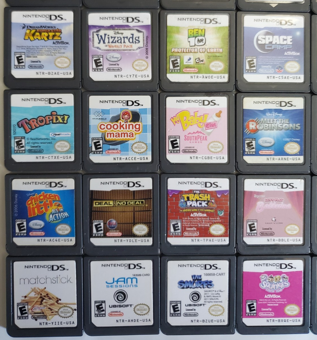 Lot of Nintendo DS Games Pick + Choose -Cartridge ONLY- T + W *Updated 6/10/24*