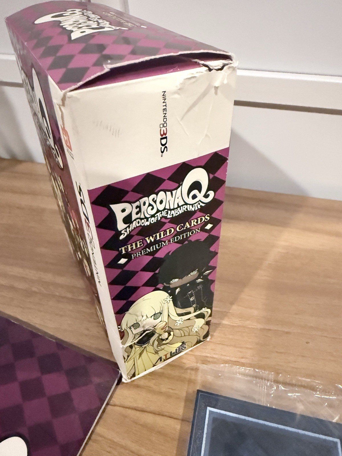 Persona Q: Shadow of the Labyrinth – Wild Cards Premium Edition – 3DS Incomplete