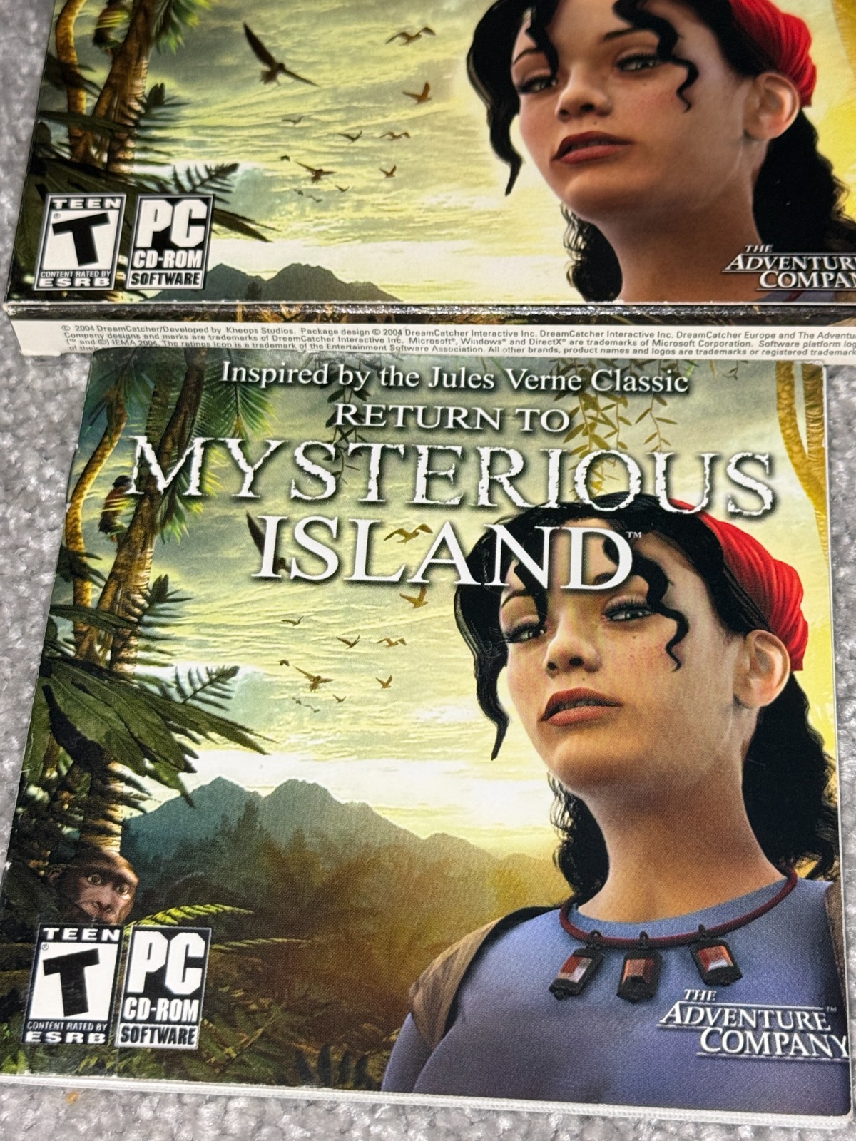 Return to Mysterious Island Jules Verne PC Game The Adventure Company 2004