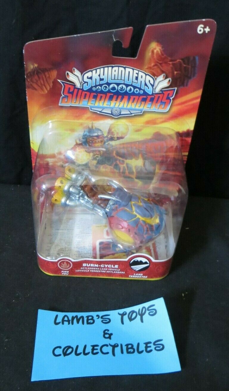 Skylanders Superchargers Burn-cycle vehicle Fire Element activision toy car