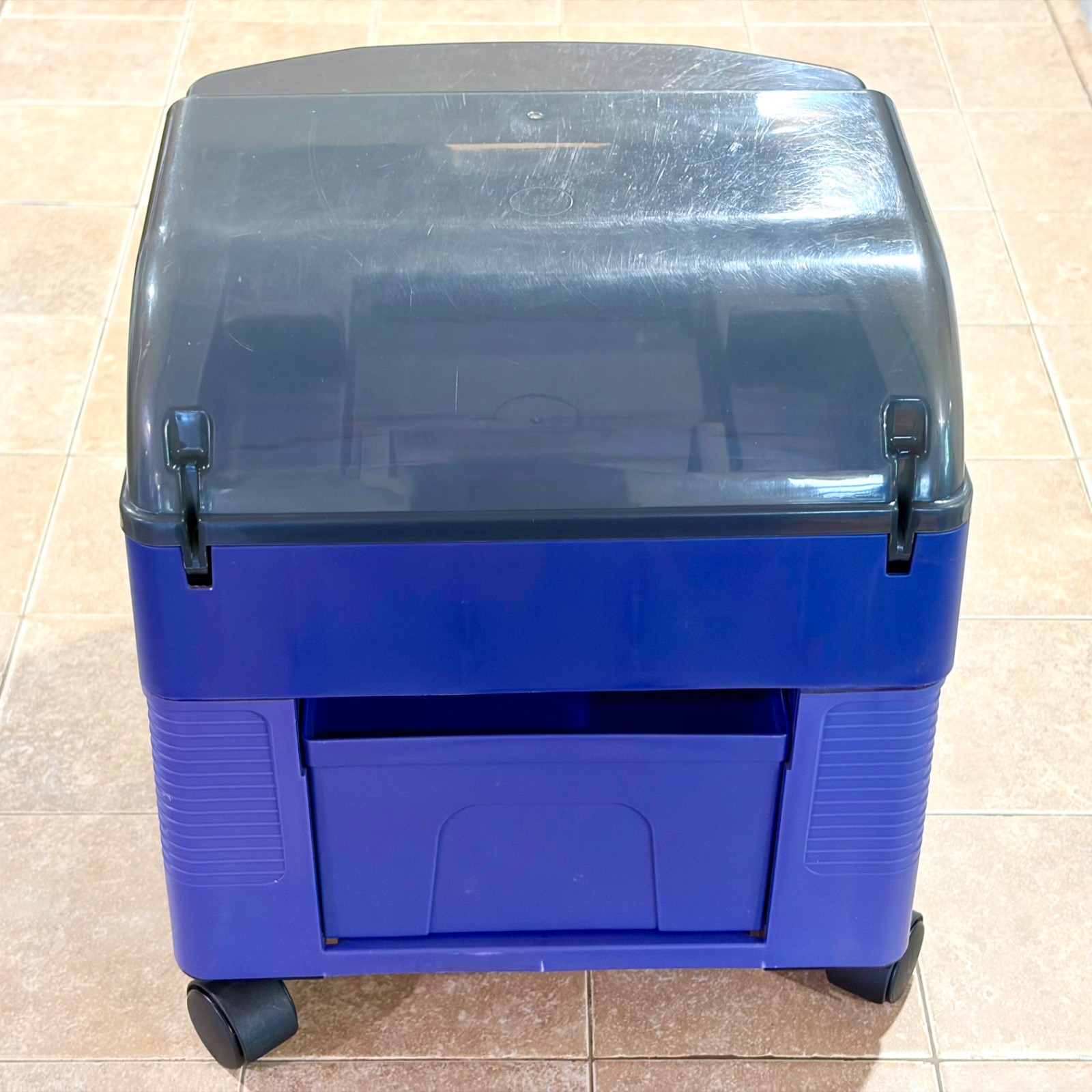 Official Nintendo GameCube Station Rack Storage Orange Purple OEM Wheels Japan