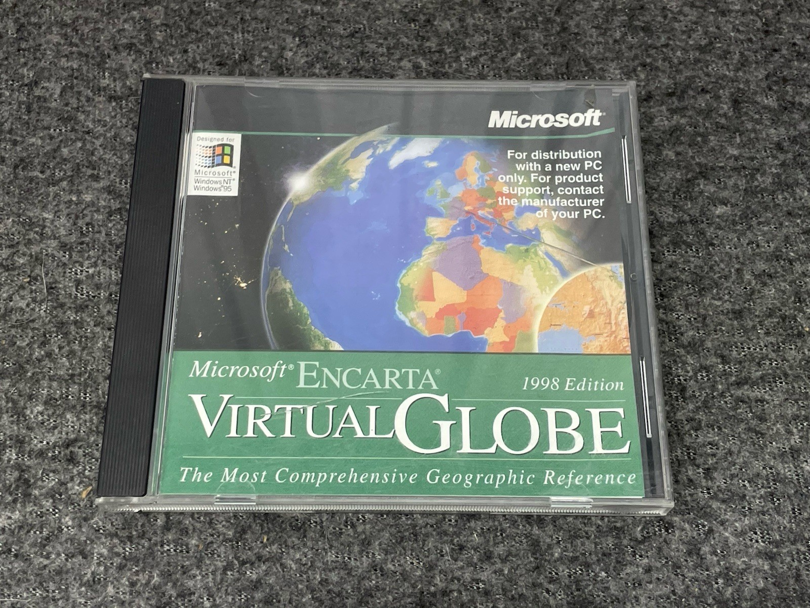 Vintage PC Lot of 7 Windows Software, CD-ROM Windows 95/98/XP