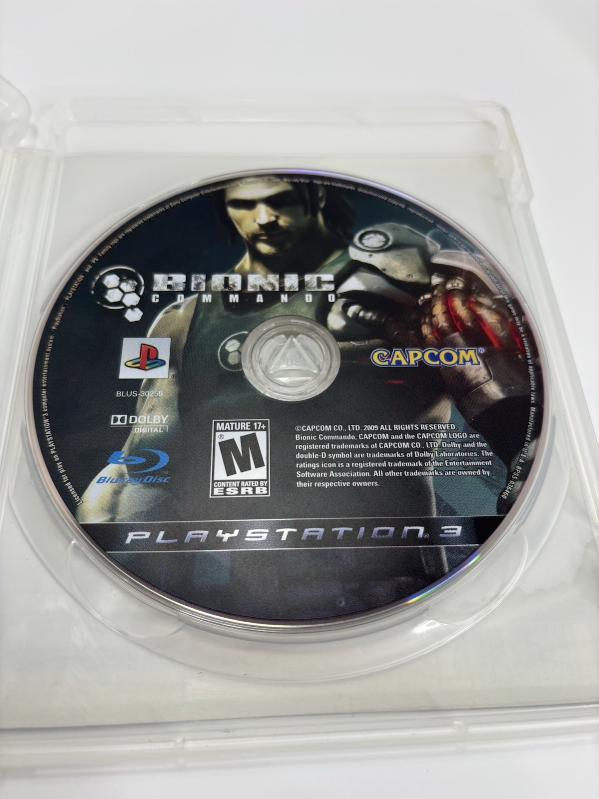Bionic Commando (Sony PlayStation 3 2009) Complete w/ Manual Black Label Tested