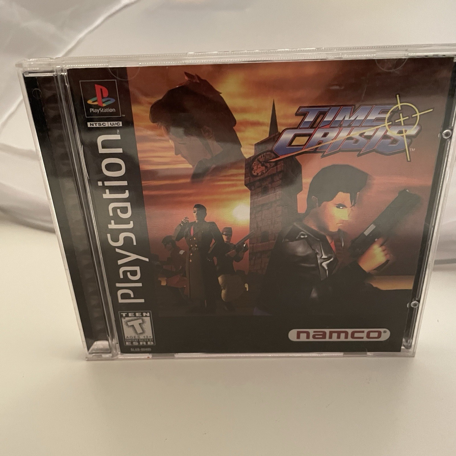 Time Crisis Game for Sony PlayStation 1 , Manual Registration Card, Untested