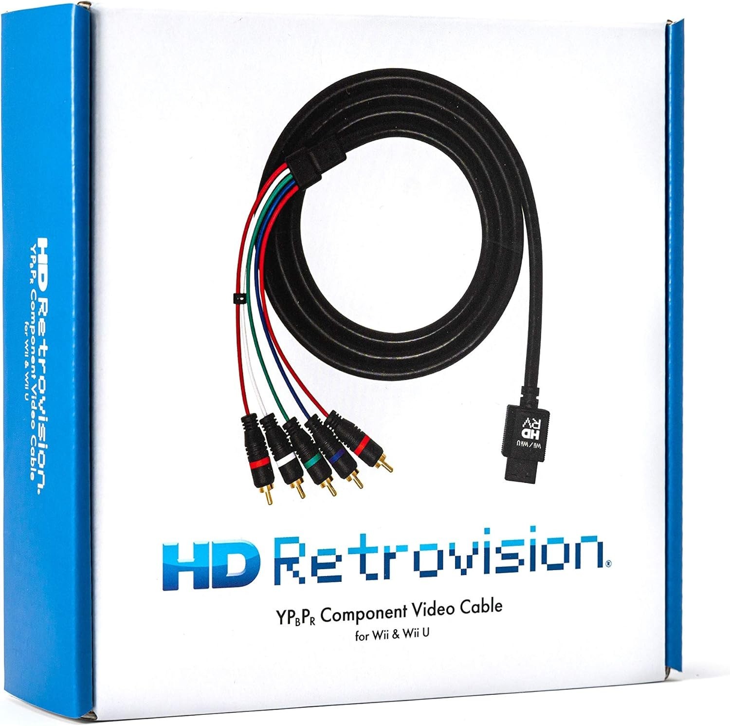 Premium YPbPr Component Video Cable for Wii/Wii U – High-Quality Gaming Acces…