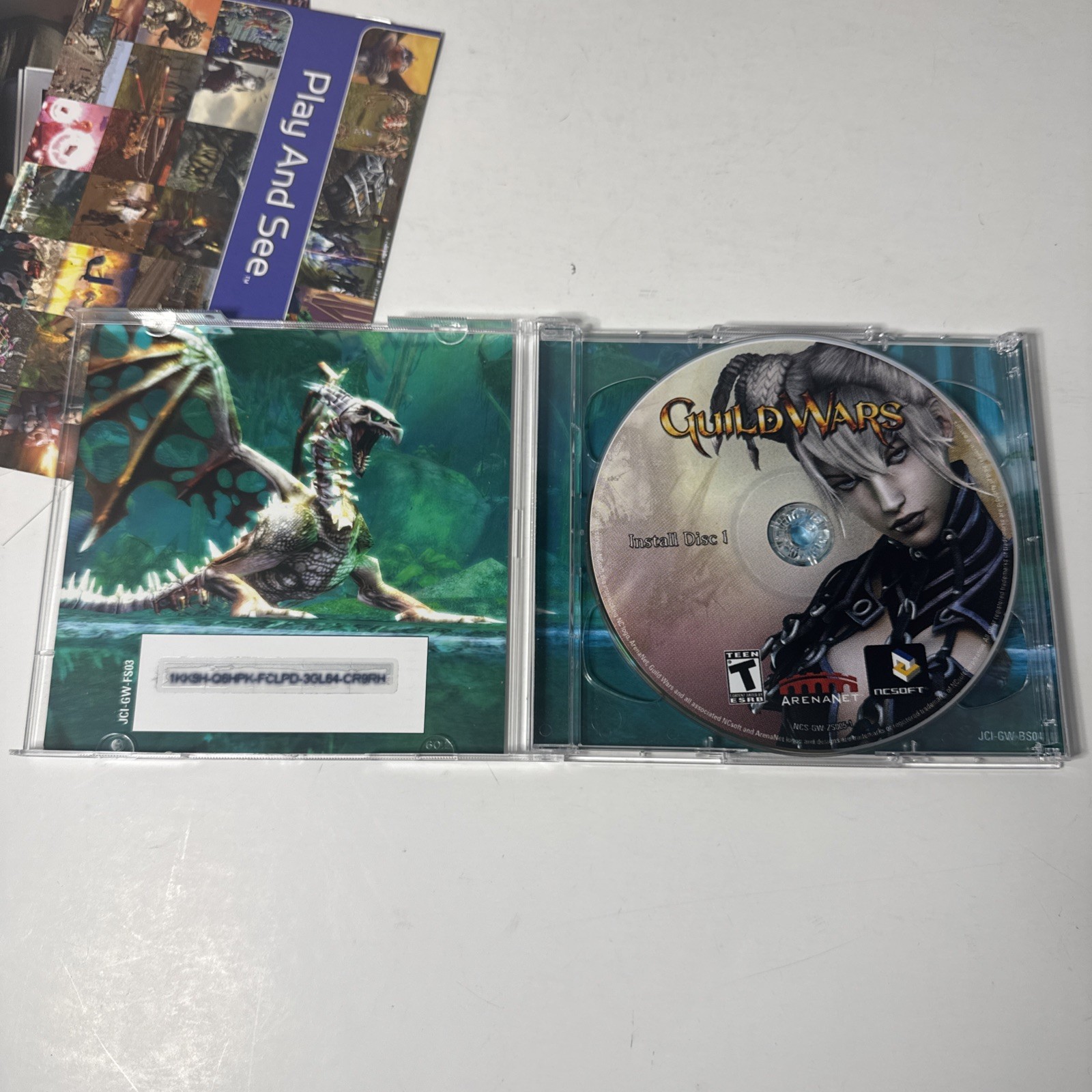 Role Playing PC Game Lot: Guild Wars & World Of Warcraft WOW Burning Crusade