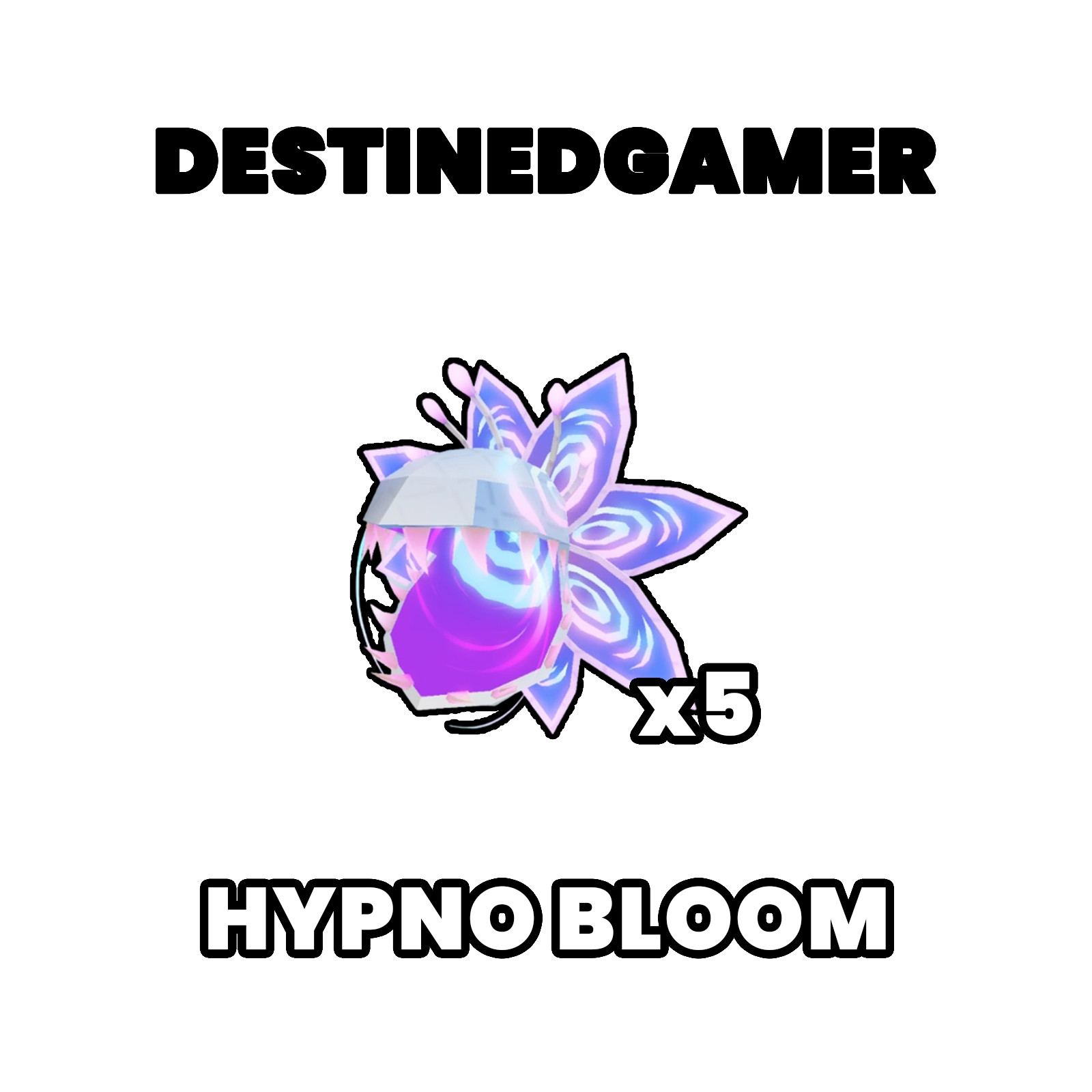 Hypno Bloom Seed x5🪴Grow a Garden 2 | GAG2 Fast & Easy