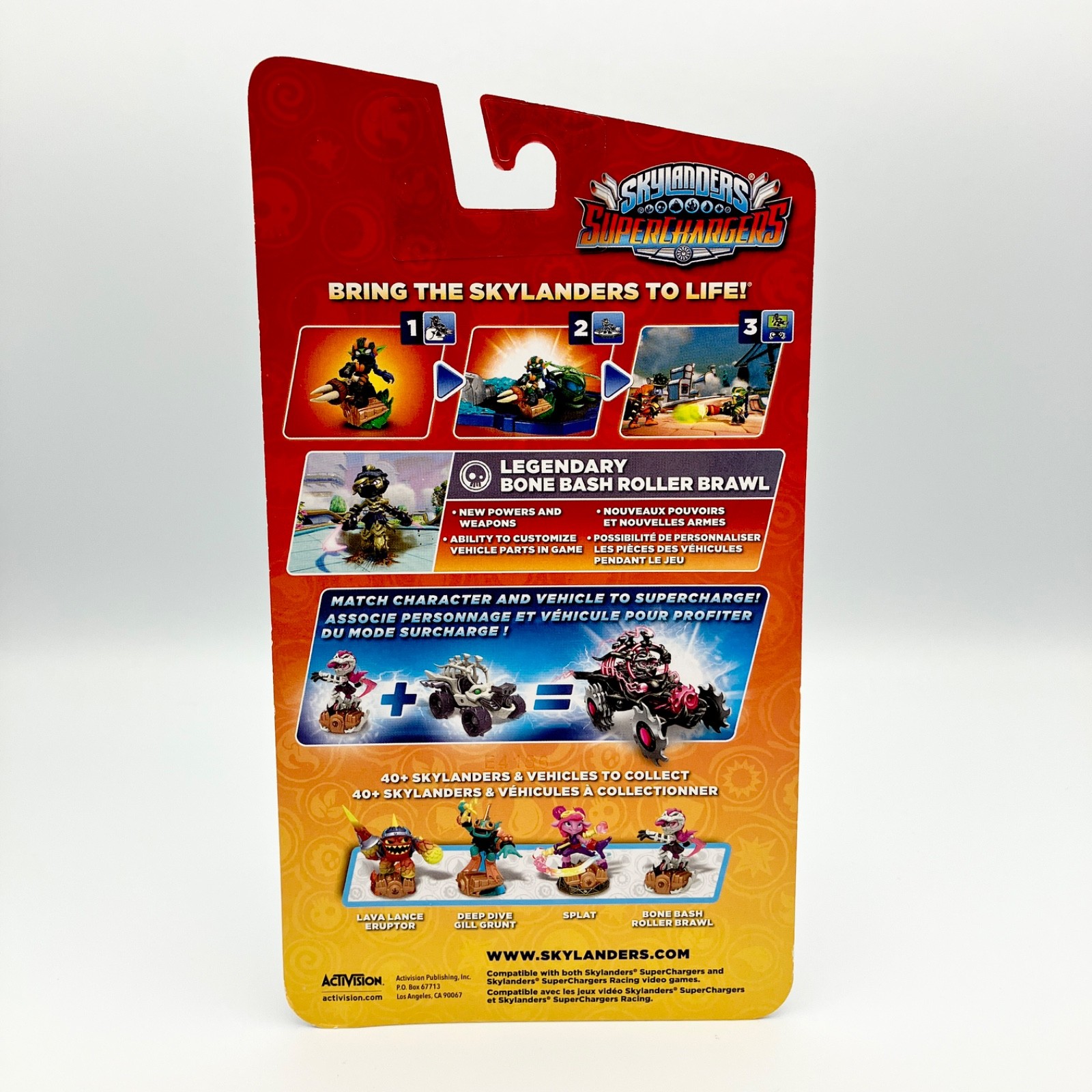 Skylanders Superchargers Legendary Bone Bash Roller Brawl Toys R Us NEW SEALED