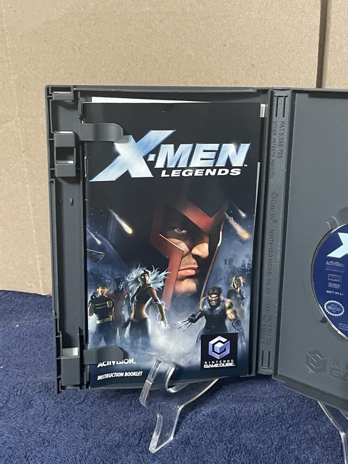 X-men, GameCube Lot, X-men Legends 1 And 2, Next Dimension, CIB, Tested.