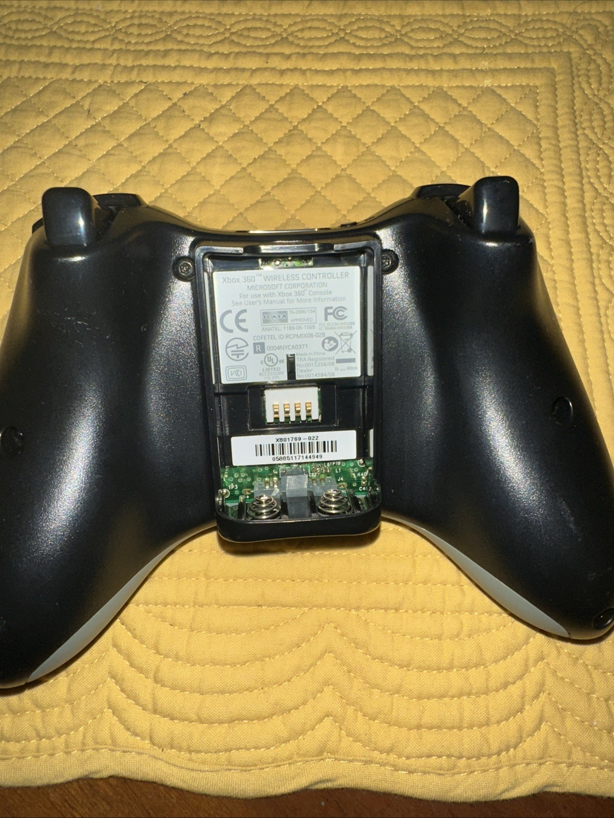 OEM Microsoft Xbox 360 Black And gray Wireless Controller Tested