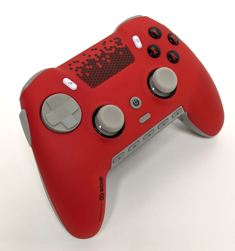 SCUF Envision Pro Wireless Controller for PC Only Gray Red