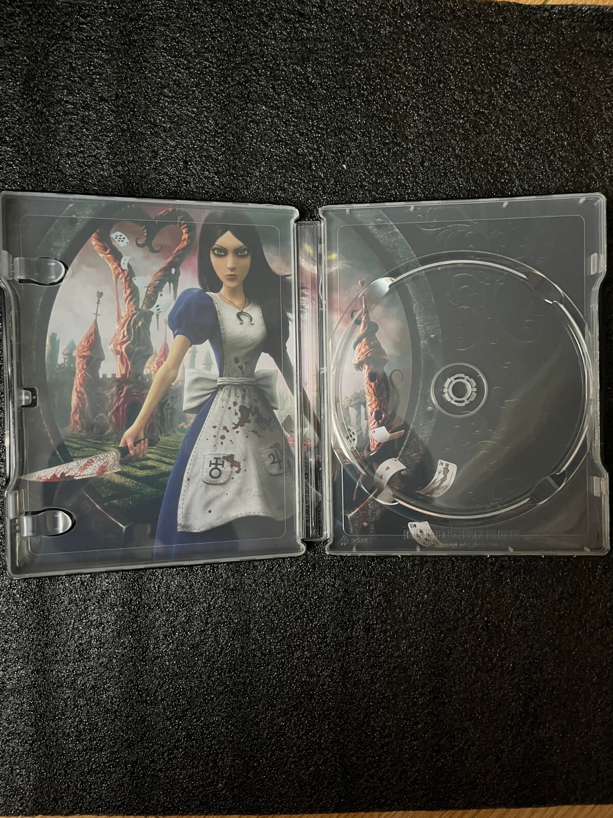 Alice Madness Returns PS3/XBOX Custom-Made G2 Steelbook Case (NO GAME)