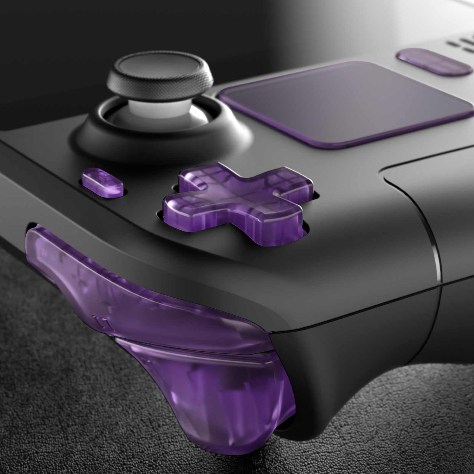Full Set Buttons ABXY Dpad Trackpad Bumpers Triggers For Steam Deck Multi-color