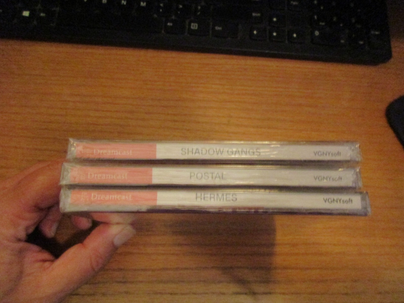 Hermes, Shadow Gangs, Postal Wave VGNY Soft Sega Dreamcast NEW SEALED