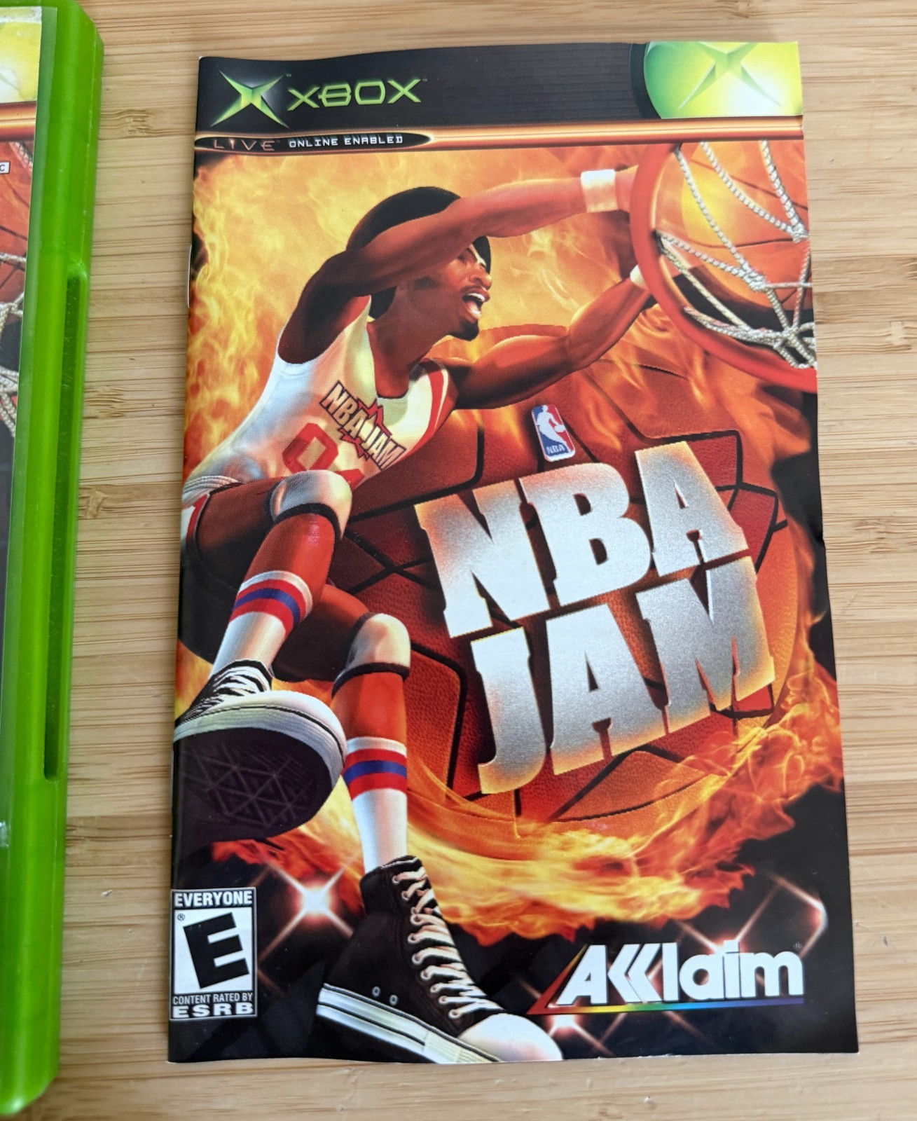 NBA Jam Microsoft Xbox OG Game (Complete) *TESTED* basketball video vintage