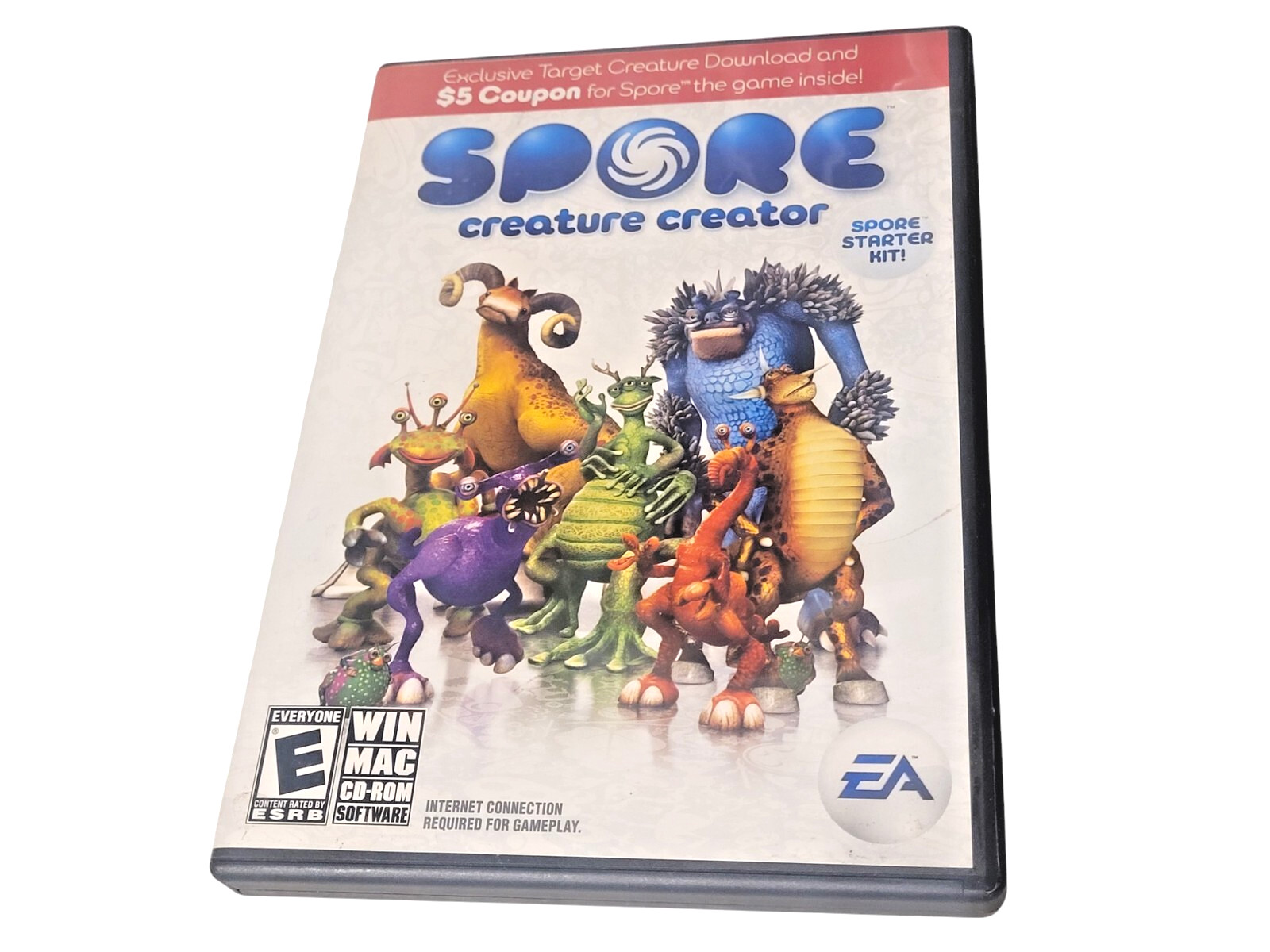 2008 Spore Creature Creator PC Windows/Mac CD-Rom Software