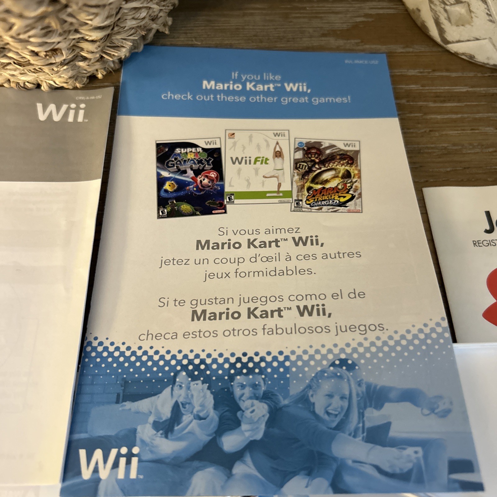 Mario Kart Wii (Nintendo, 2008), complete with manual and inserts, disc is mint
