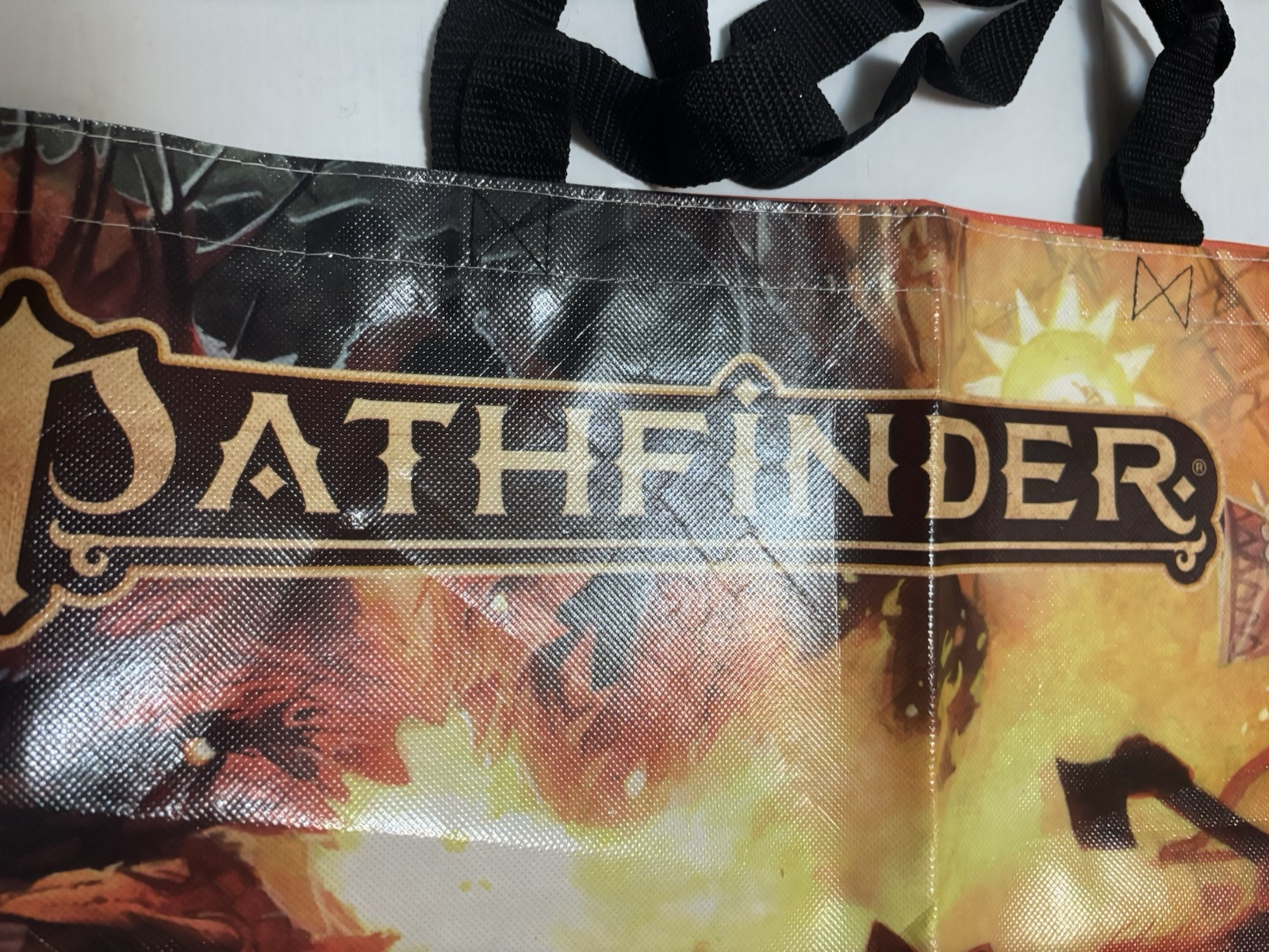 Terror Below Pathfinder 2019 Tote Bag Renegade Game Studios Paizo 24”x16” Rare