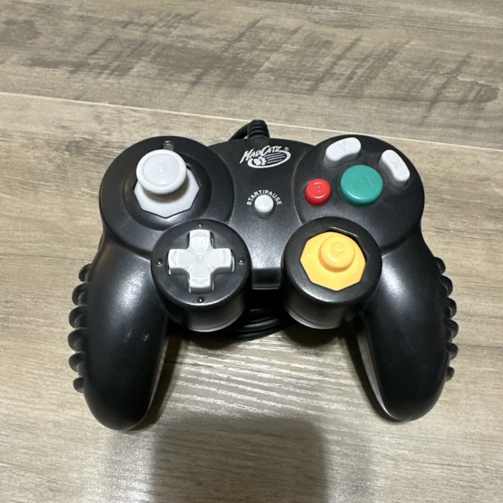 Nintendo GameCube Lot: Wired Controller + Mario Golf + Simpsons Hit & Run