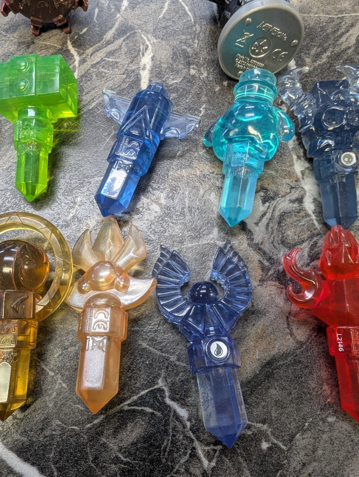 Activision Skylanders Trap Team Crystal Lot of 10 Traps Plus Extras