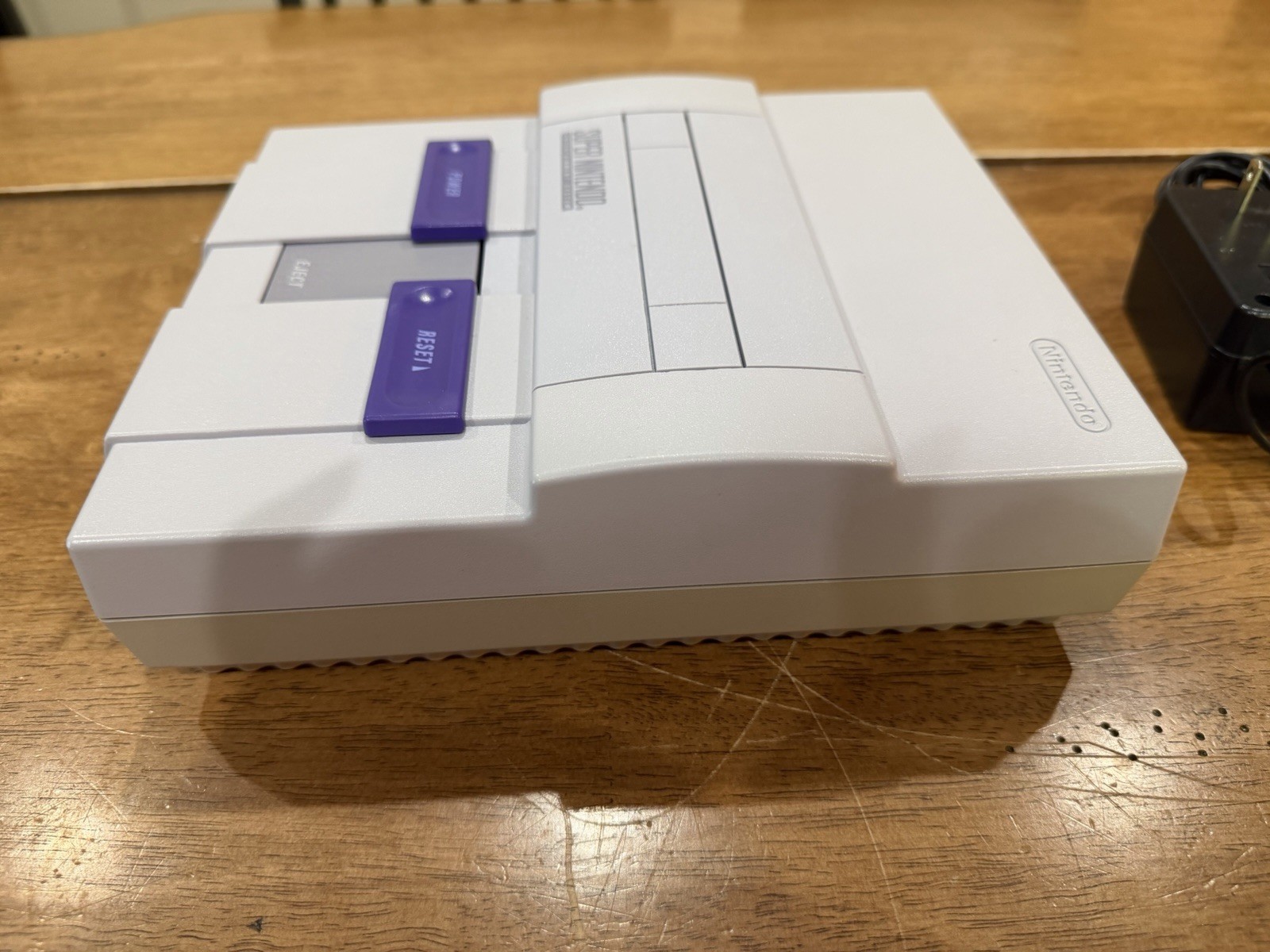 Super Nintendo SNES Console SNS-001 System Set w/ Controller, Power & Game