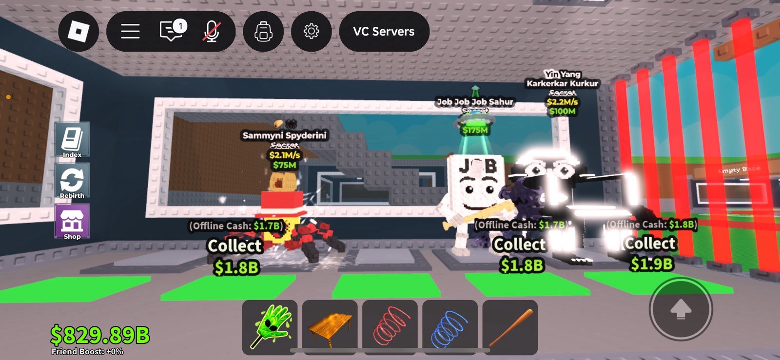 Steal a Brainrot Secret and brainrot gods