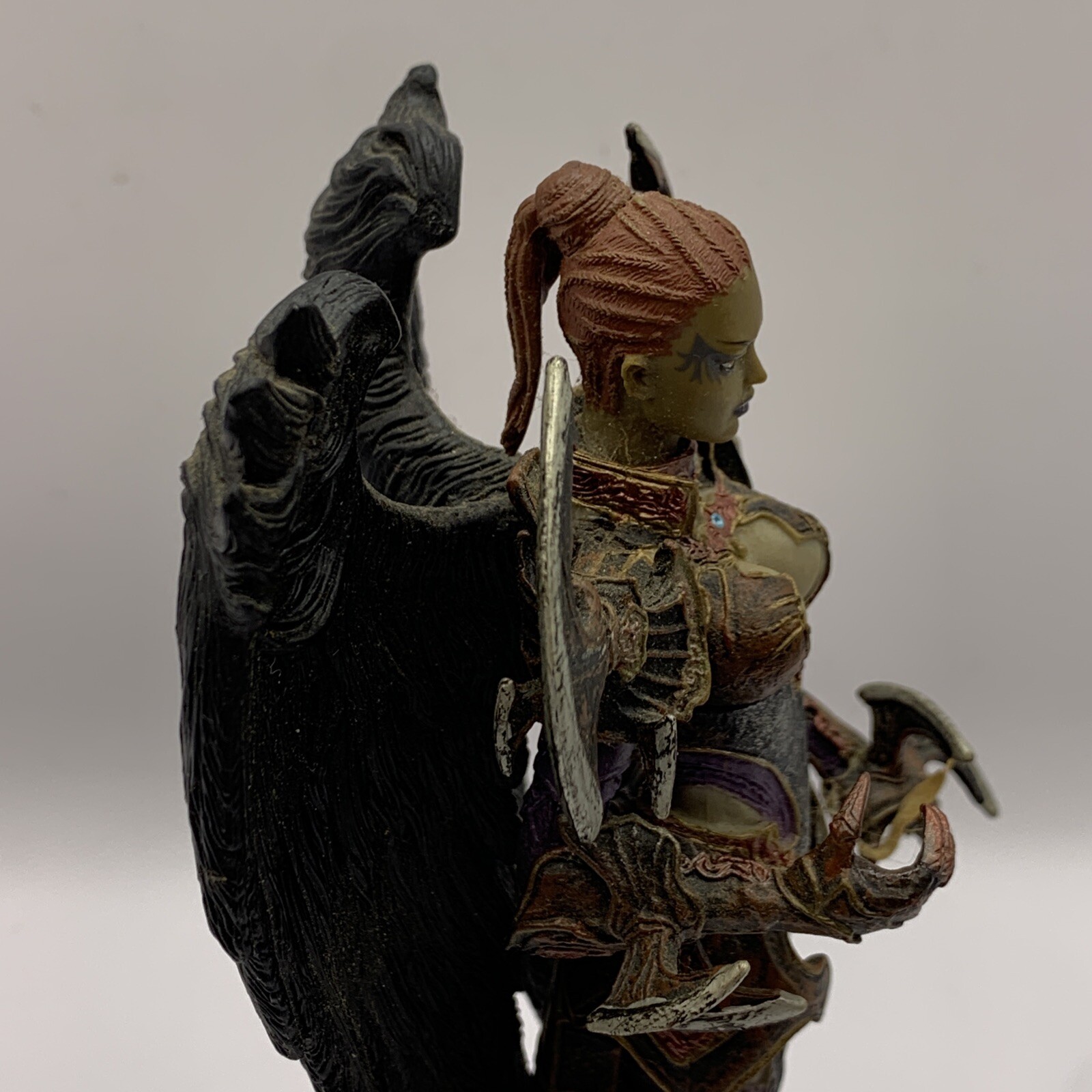 Avia Figure from Aion Limited Collectors Edition Winged Asmodian Daeva *AS IS*