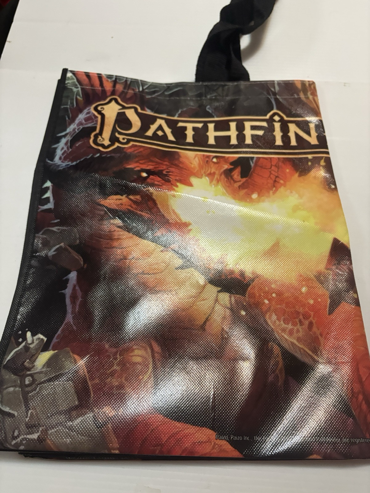 Terror Below Pathfinder 2019 Tote Bag Renegade Game Studios Paizo 24”x16” Rare
